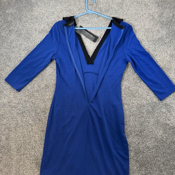 Homeyee Midi Dress 8 Retro 50s Pinup Office Classy Elegant Rockabilly Wiggle - Picture 13 of 15